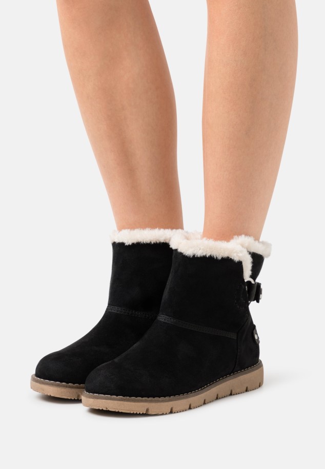 Lace-Up Ankle Boots Gabor Dark Rose