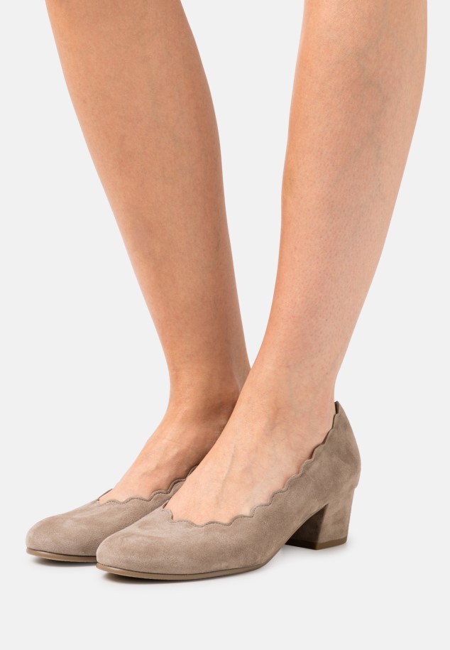 Gabor Classic Heels Kiesel