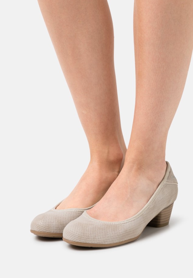 Gabor Classic Heels Kiesel