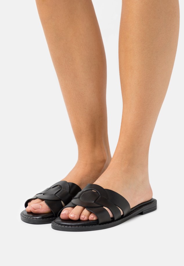 Panna Gabor Heeled Mules