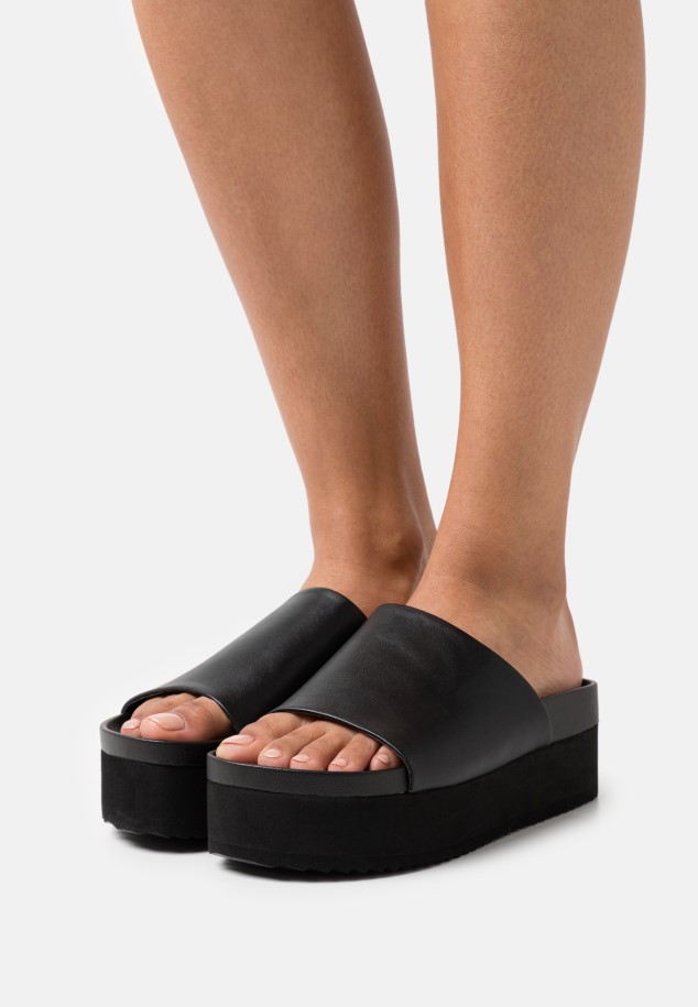 Panna Gabor Heeled Mules