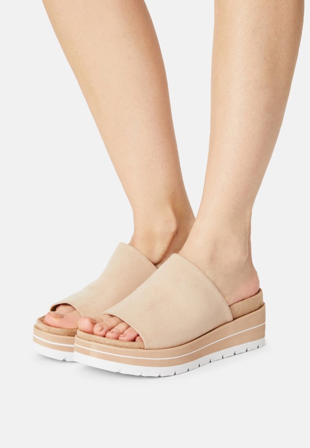 Panna Gabor Heeled Mules