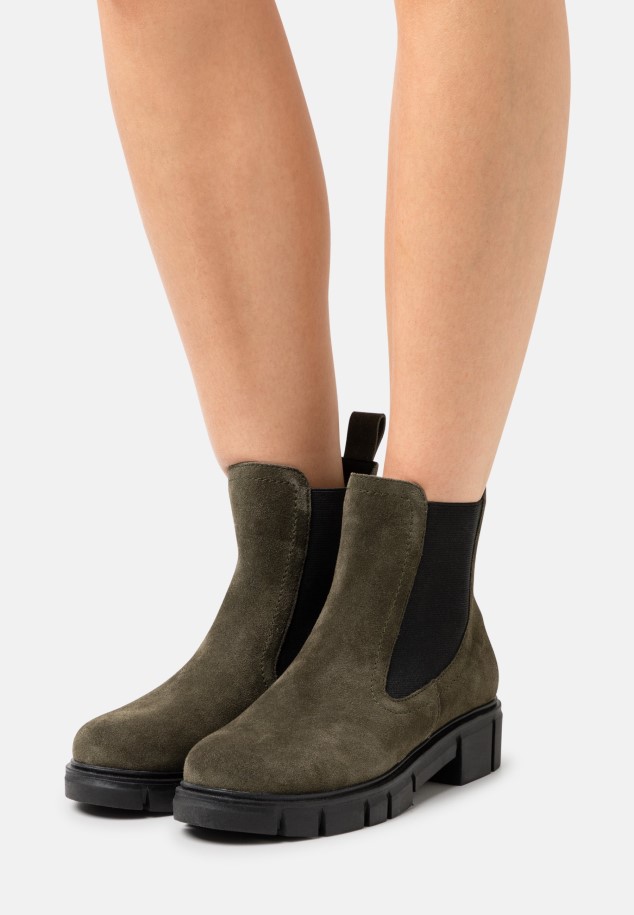 Ankle Boots Dark Green Gabor