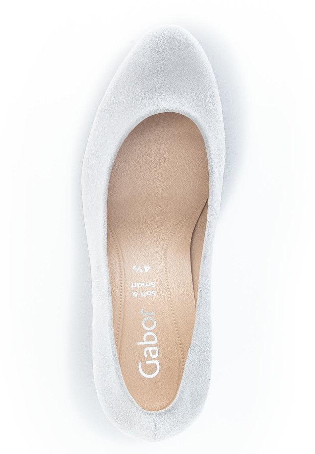 Classic Heels Gabor Light Grey