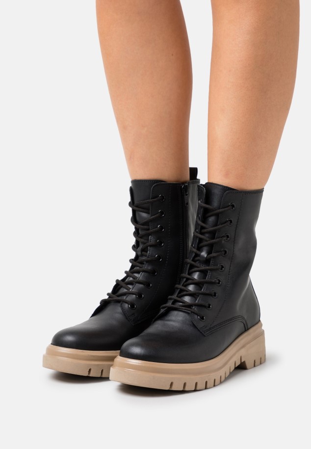 Lace-Up Ankle Boots Indigo Gabor