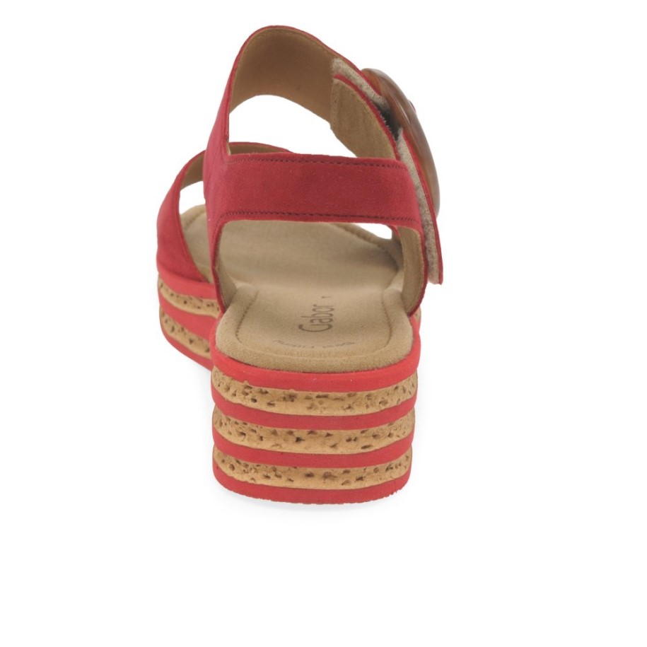 Andre Ladies Sandals Gabor Rubin Suede