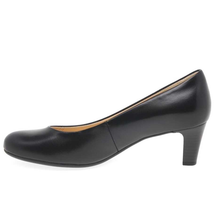 Black Gabor Nesta I I Womens Court Shoes