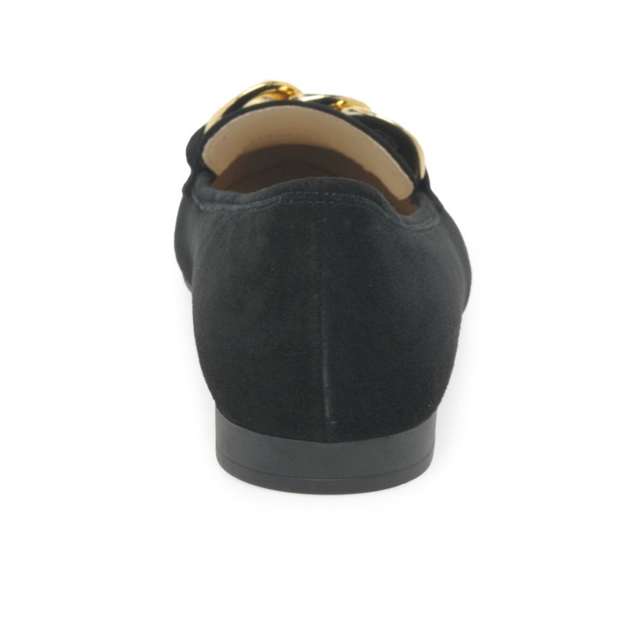 Carol Ladies Shoes Gabor Black Suede