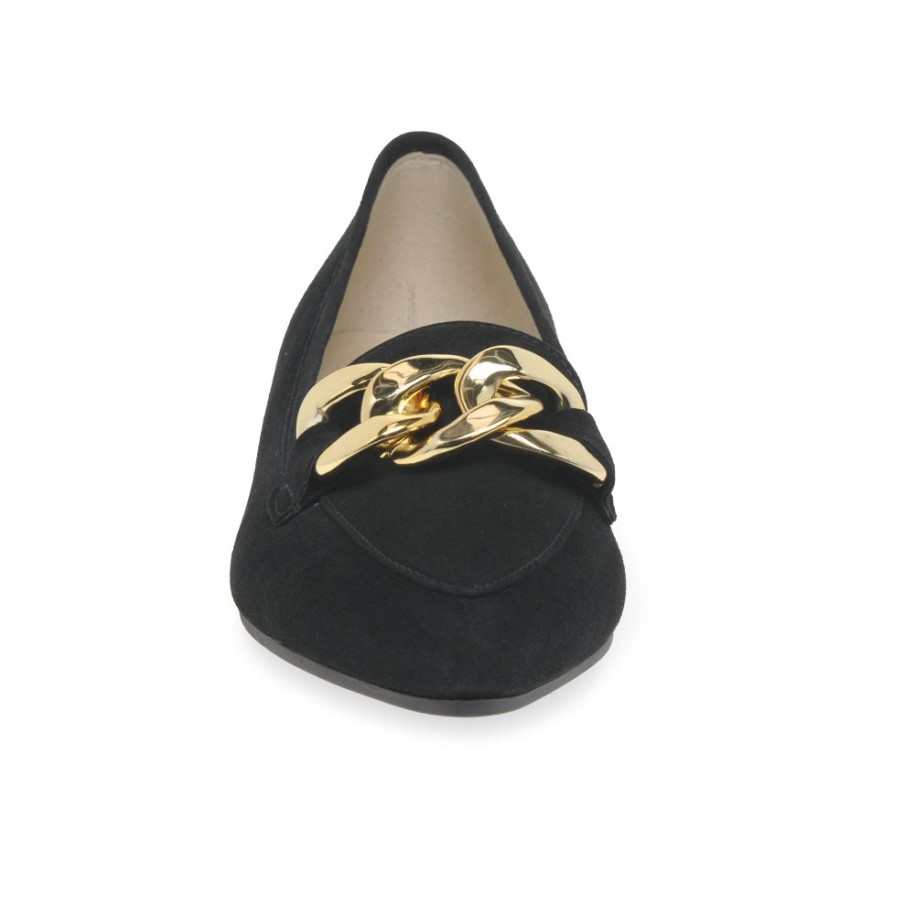 Carol Ladies Shoes Gabor Black Suede