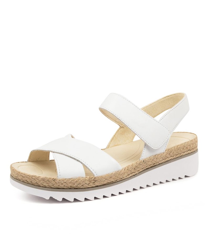 Gabor Addison Weiss Leather