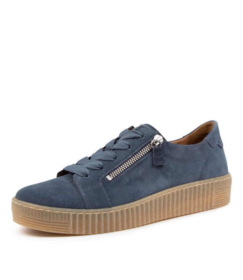 Gabor Amelia Blau Suede