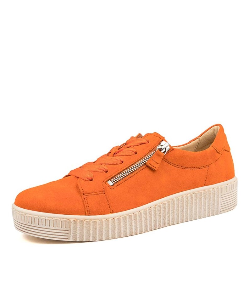 Gabor Amelia Orange Suede