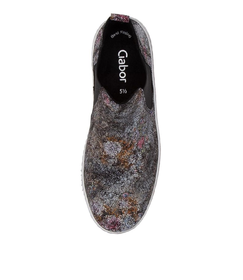 Gabor Angels Schwarz Leather Chelsea Boots