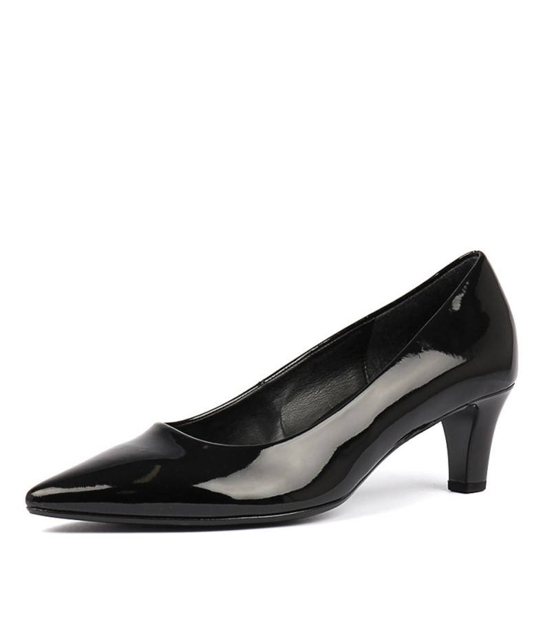 Gabor Annabelle Black Patent Pu