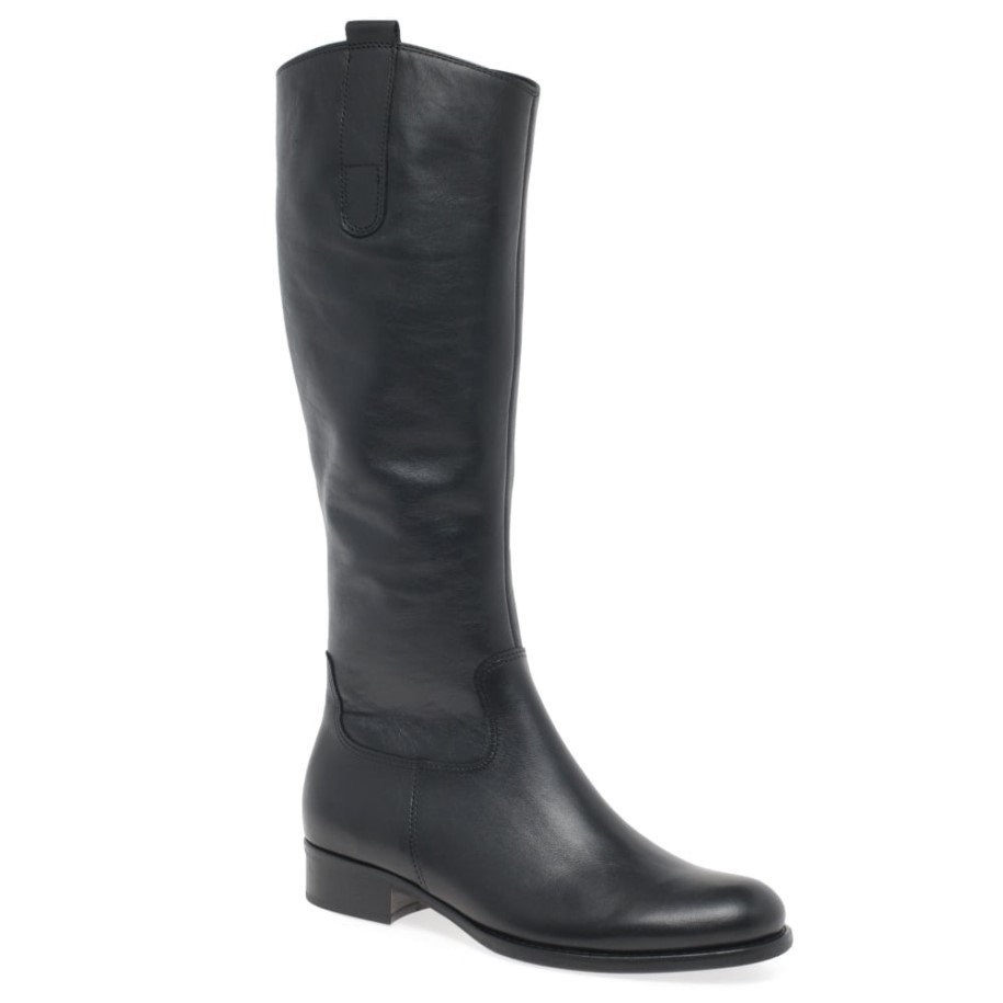 Gabor in Black Brook S Womens Long Boots