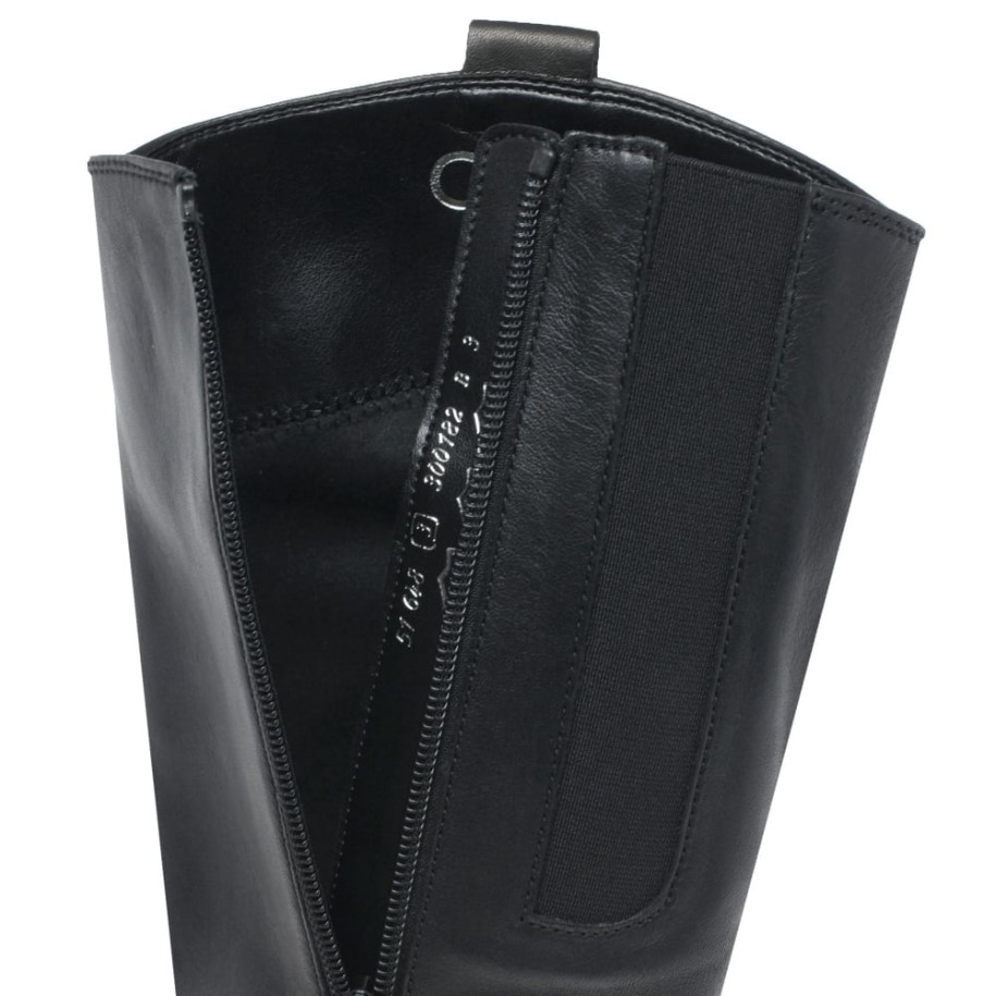 Gabor in Black Brook S Womens Long Boots