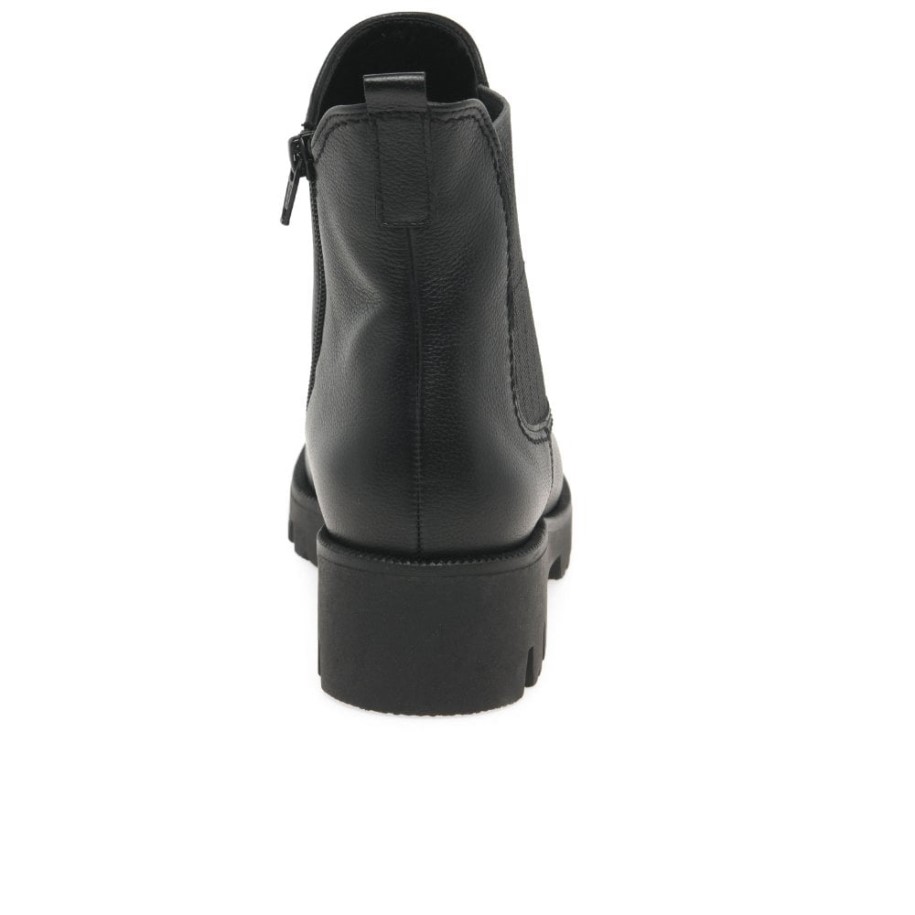 Gabor Black Newport Womens Chelsea Boots
