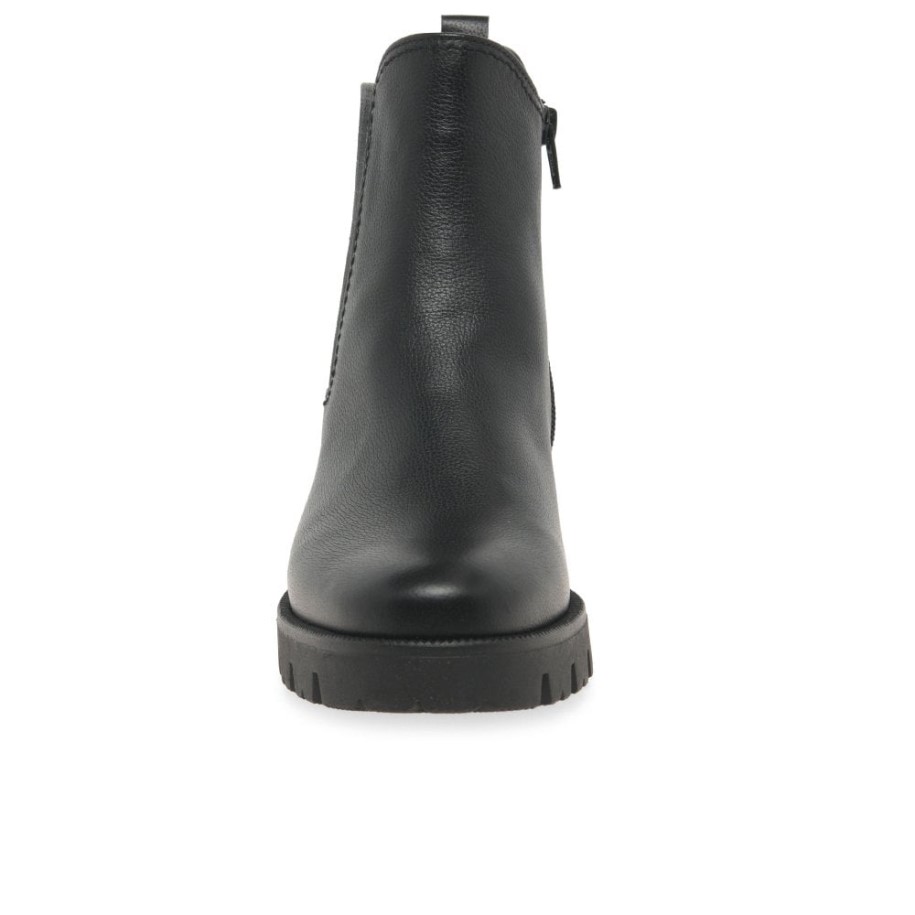 Gabor Black Newport Womens Chelsea Boots