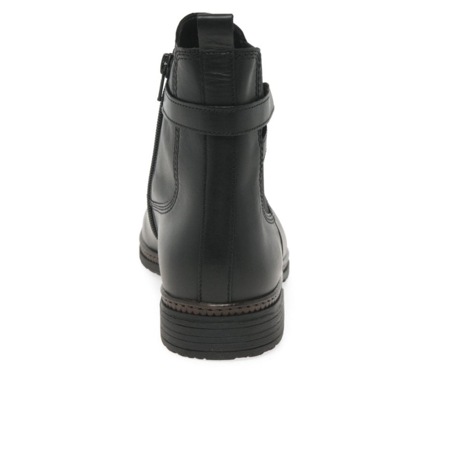 Gabor Black Nolene Womens Chelsea Boots