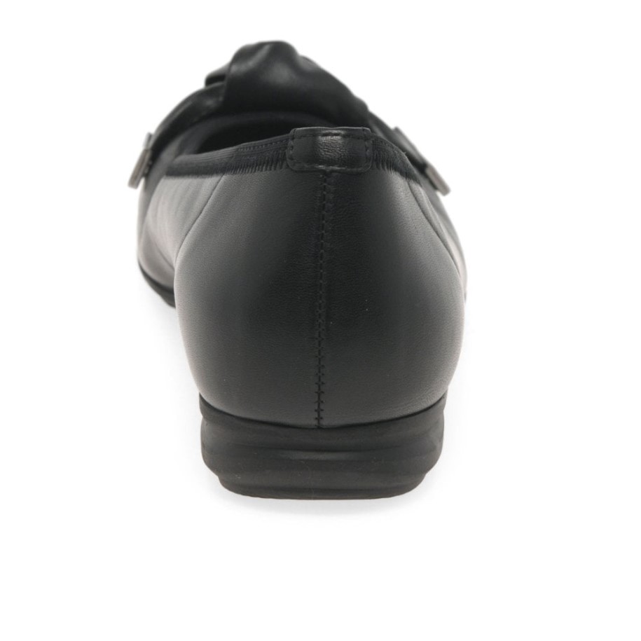 Gabor Black Silent Womens Pumps