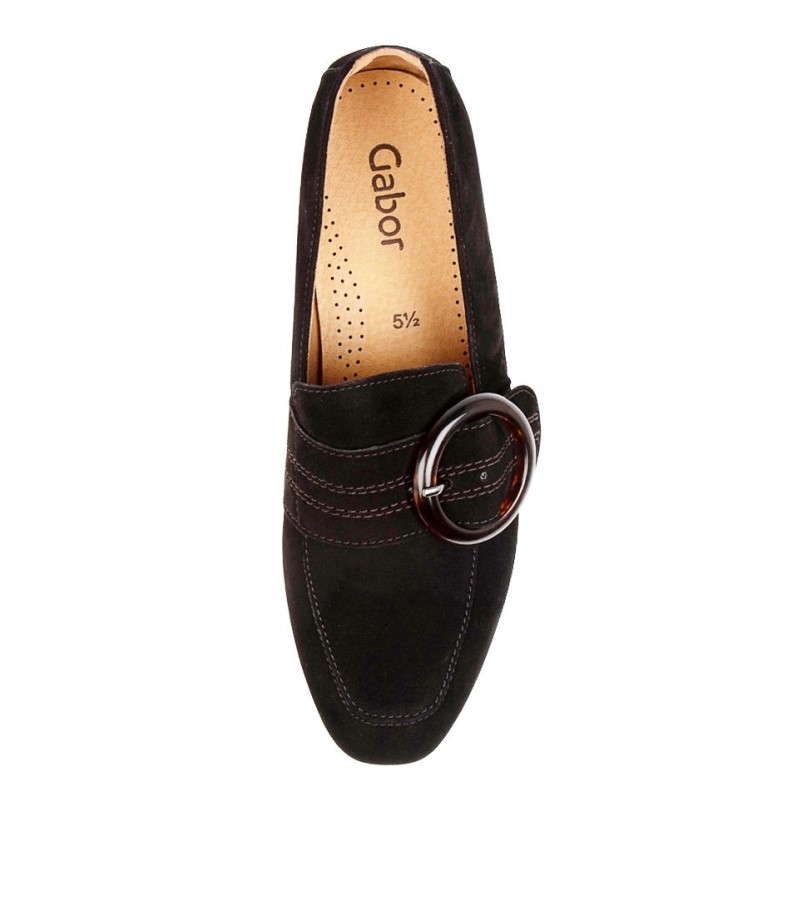Gabor Delilah Schwarz Suede