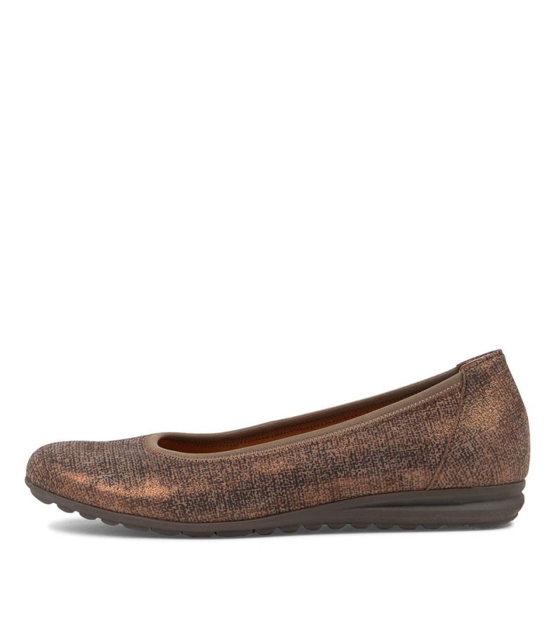 Gabor Ellie Mohair Fabric Ballet Flats