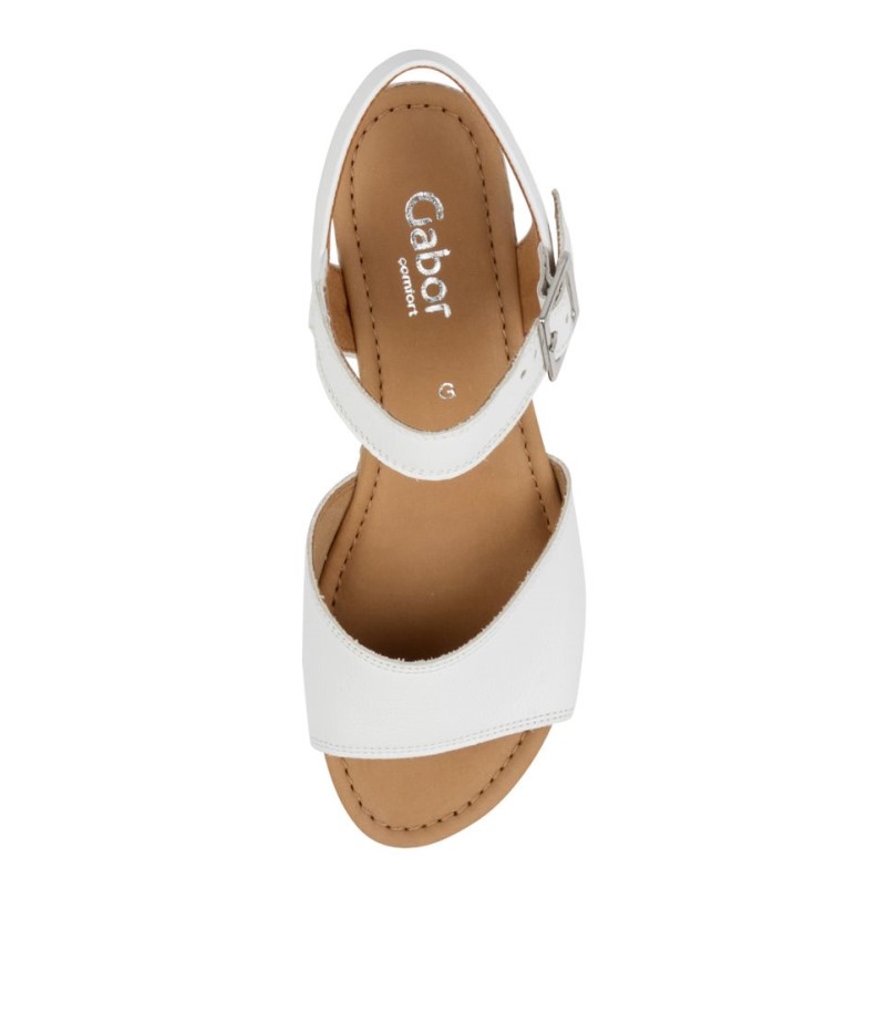 Gabor Fara Weiss Leather