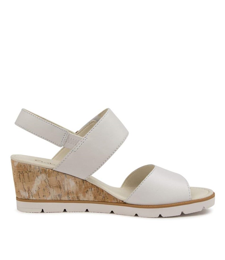 Gabor Freeda Weiss Leather