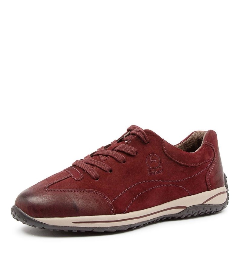 Gabor Haley Dark Red Nubuck