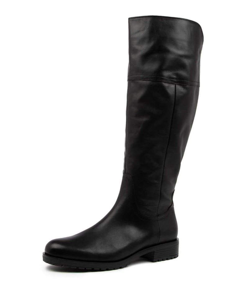 Gabor Inky Schwarz Leather