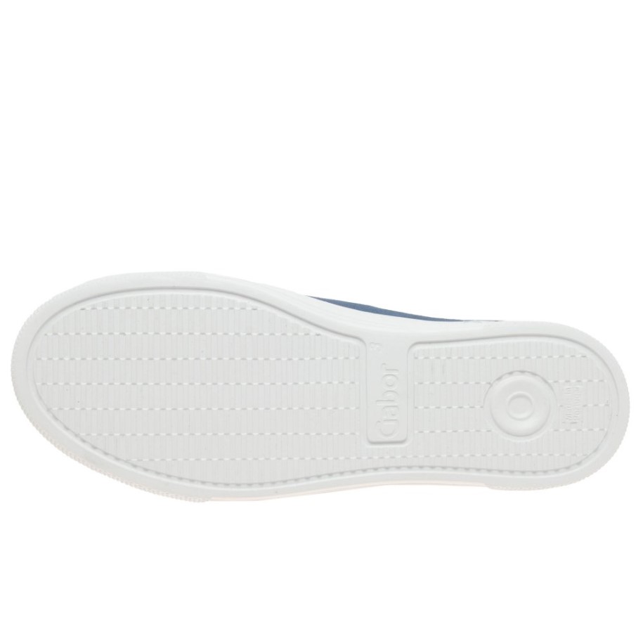 Gabor Jeans Suede Campus Womens Trainers