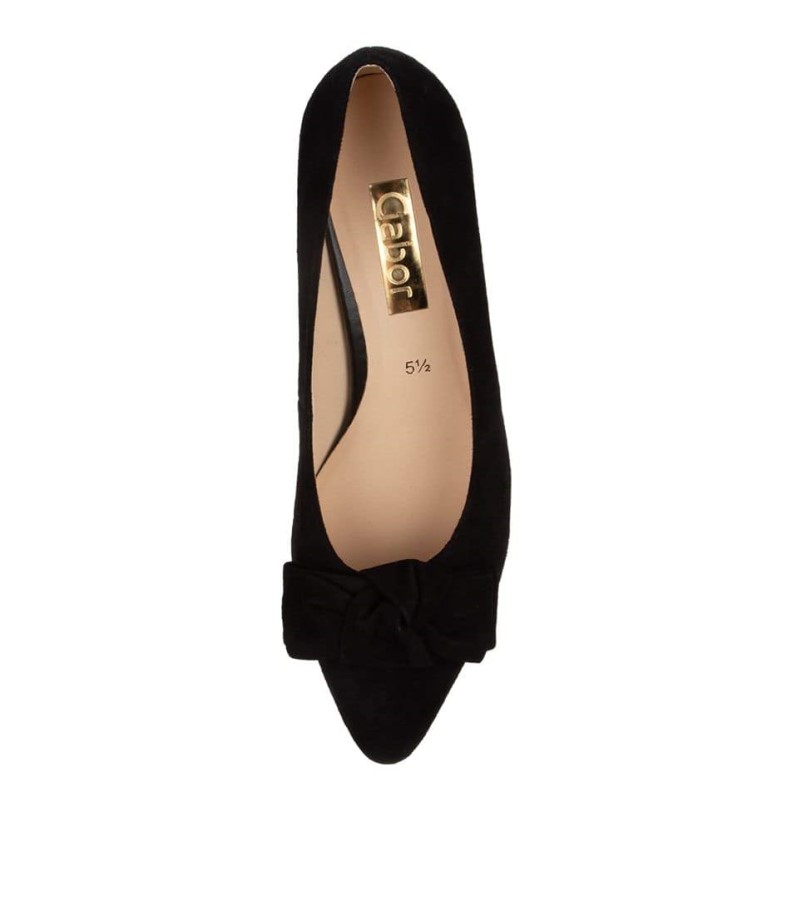 Gabor Judie Schwarz Suede