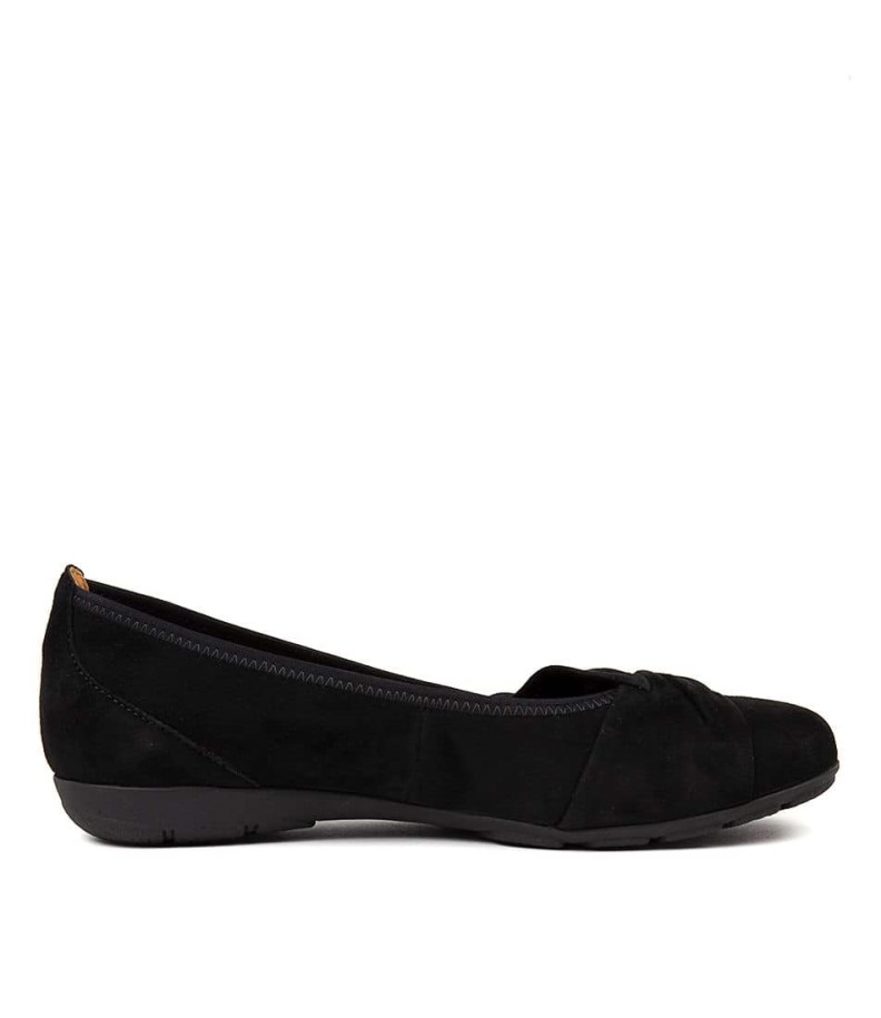 Gabor Lightening Schwarz Suede