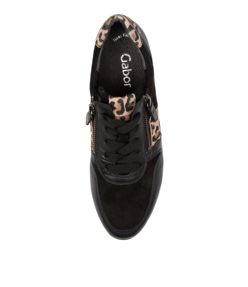 Gabor Madison Black Leather