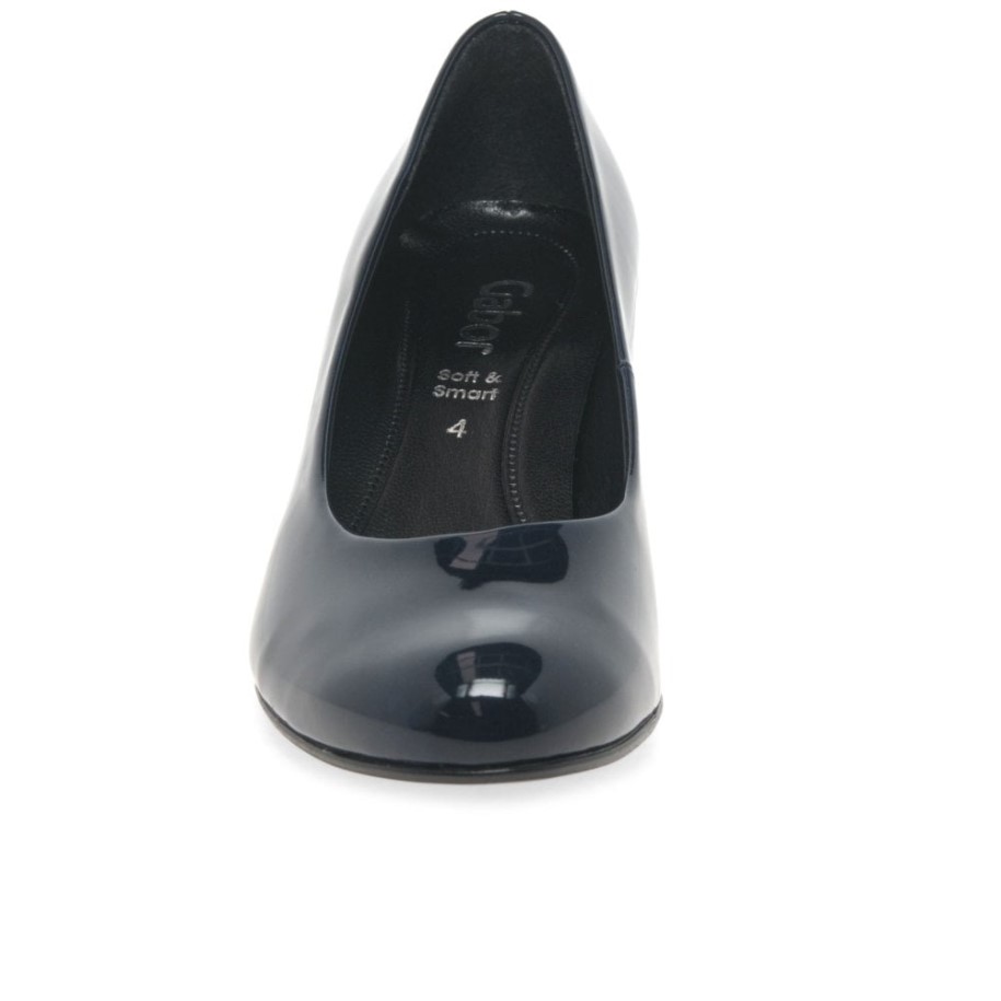 Gabor Marine Patent Nesta I I Womens Court Shoes