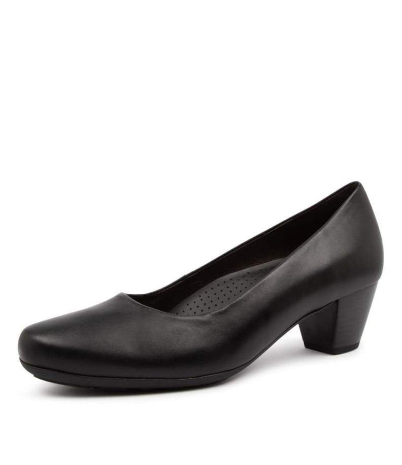 Gabor Marlee Schwarz Leather