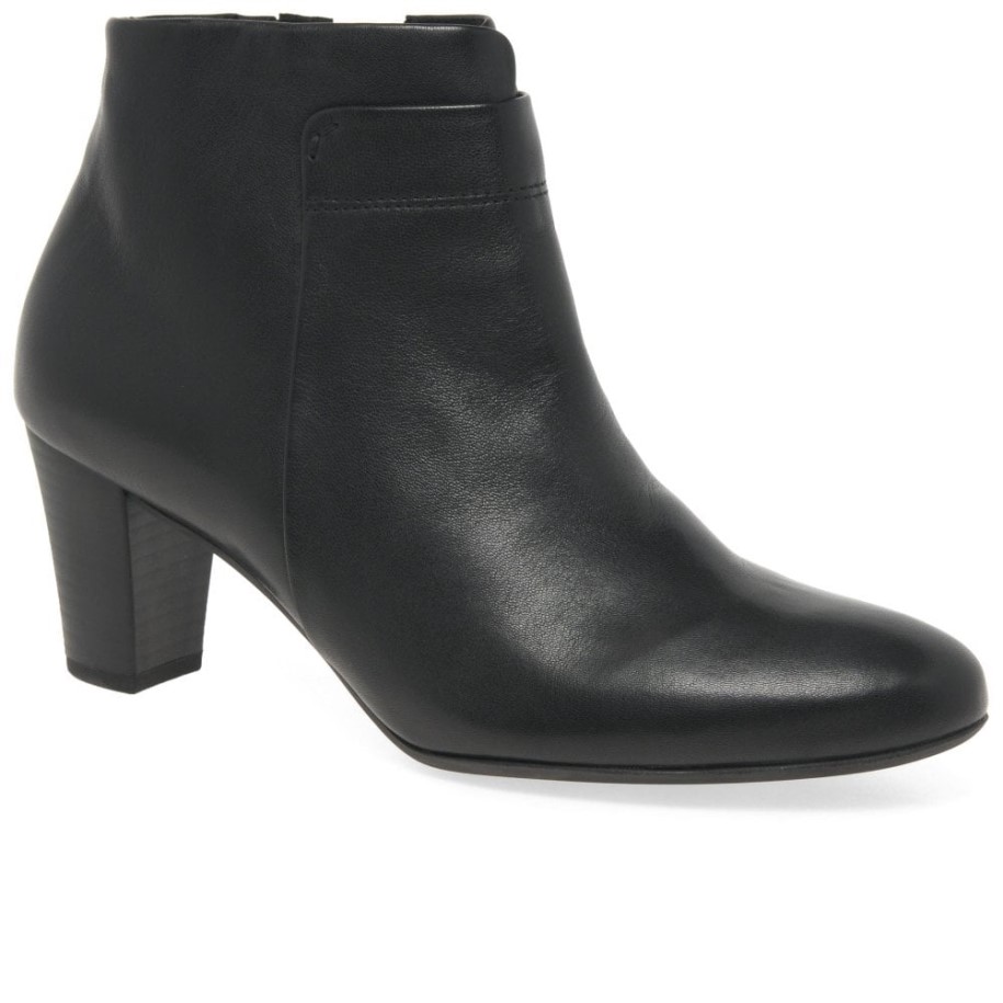 Gabor Matlock Womens Ankle Boots Black