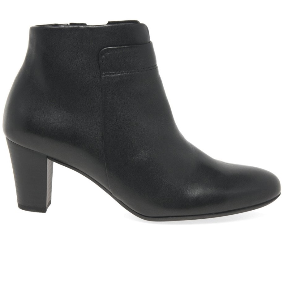 Gabor Matlock Womens Ankle Boots Black