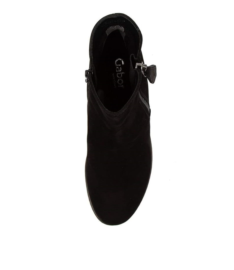 Gabor Mila Black Nubuck