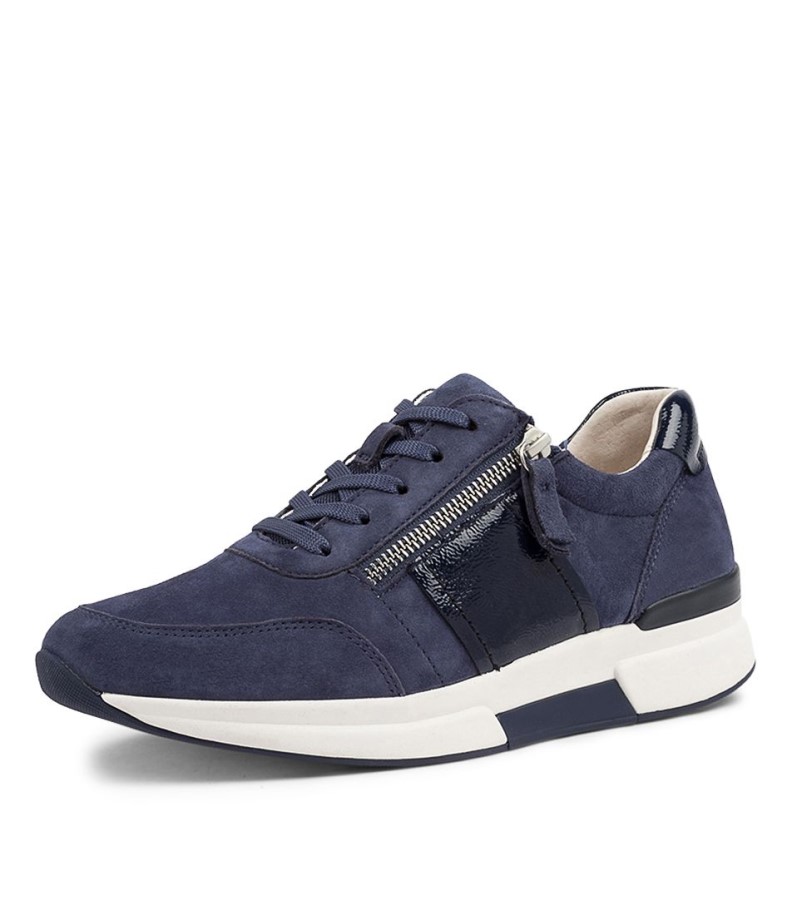 Gabor Niss Navy Suede