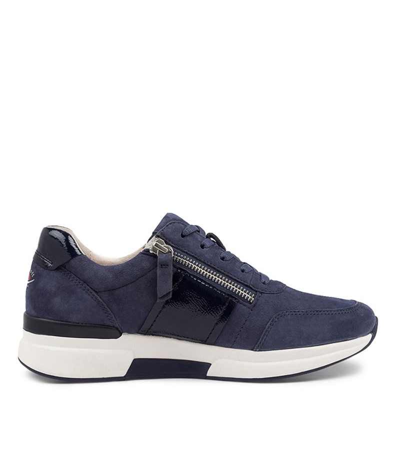 Gabor Niss Navy Suede