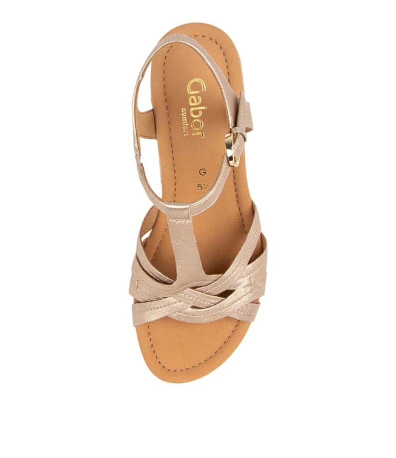 Gabor Prinnie Champagne Leather