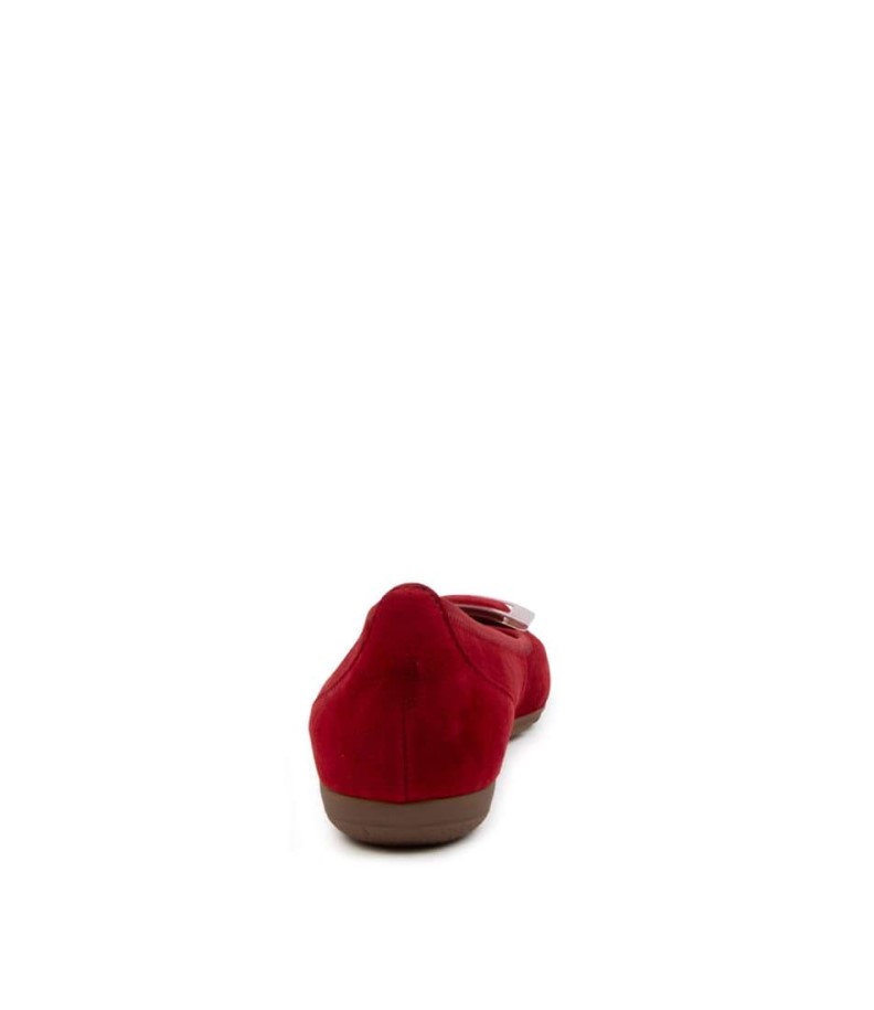 Gabor Sarah Dk Red Suede