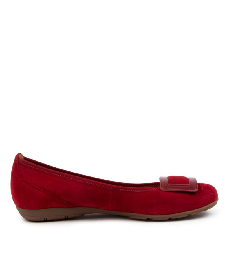 Gabor Sarah Dk Red Suede