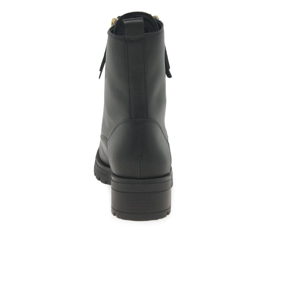 Gabor Serve Ladies Biker Boots Black