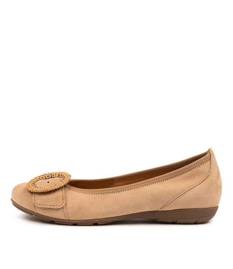 Gabor Shez Caramel Suede