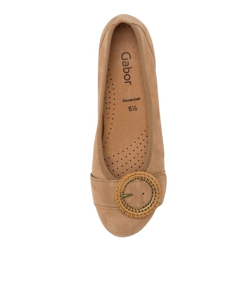 Gabor Shez Caramel Suede