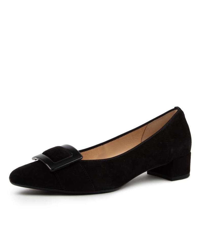 Gabor Telly Schwarz Suede
