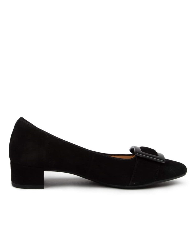 Gabor Telly Schwarz Suede