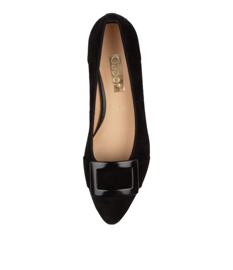 Gabor Telly Schwarz Suede